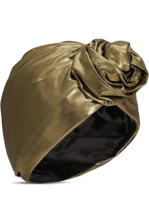 Dolce & Gabbana Turban métallisé à design stretch
