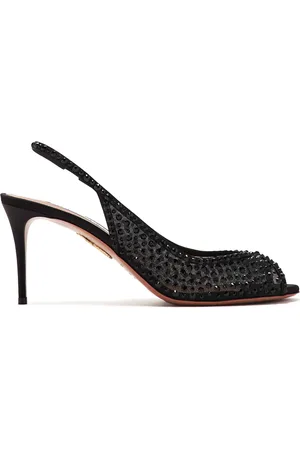 Aquazzura Sandales Crystal Lover 75 mm
