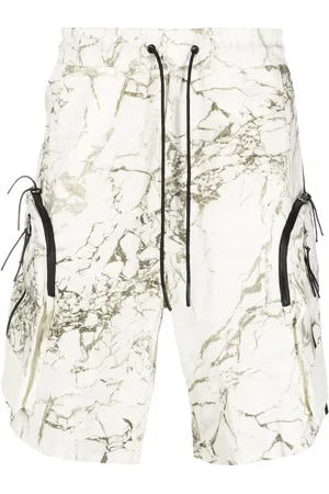 A-cold-wall* Short de sport à imprimé marbré