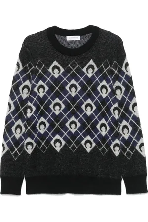 Marine Serre Pull Moon Argyle