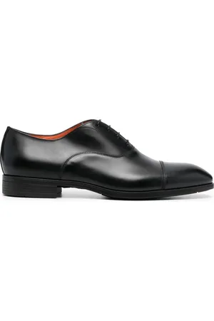 santoni Chaussures en cuir à bout en amande