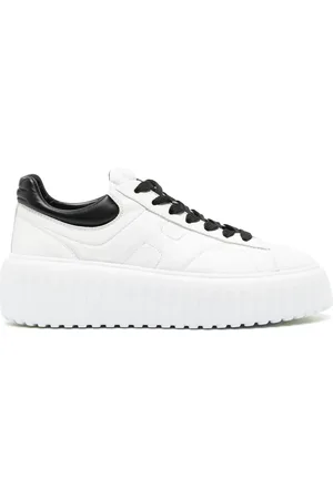 Hogan Baskets à logo brodé