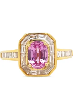 HYT Jewelry Bague en 18ct sertie de saphirs et diamants