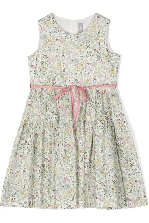 Il gufo Robe plissée à fleurs