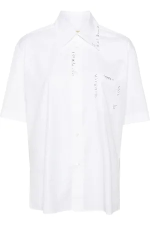 Marni Chemise à logo brodé