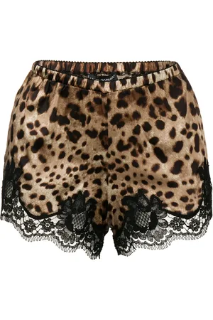 Dolce & Gabbana Short de pyjama imprimé léopard