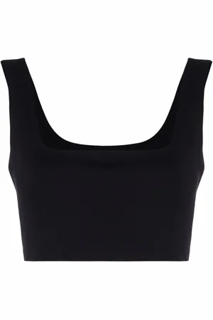 MANURI Haut crop Miss Jane à design sans manches