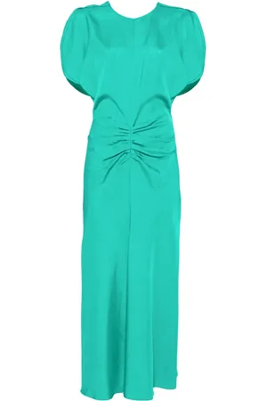 Victoria Beckham Robe mi-longue à fronces