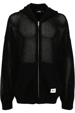FIVE CM Cardigan en maille ajourée