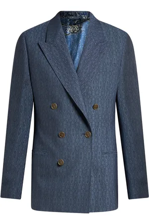 Etro Blazer à boutonnière croisée