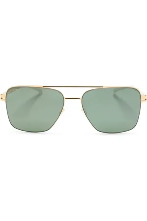 MYKITA Lunettes de soleil Bernie à monture pilote