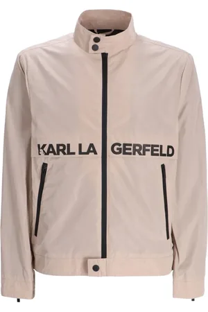 Karl Lagerfeld Veste légère à logo imprimé