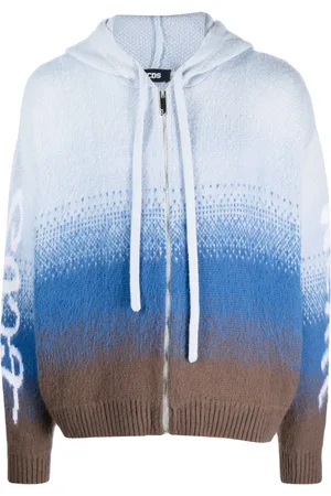 GCDS Hoodie à motif en jacquard