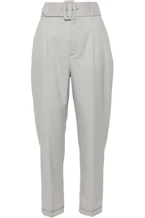 Marni Pantalon de tailleur à taille ceinturée