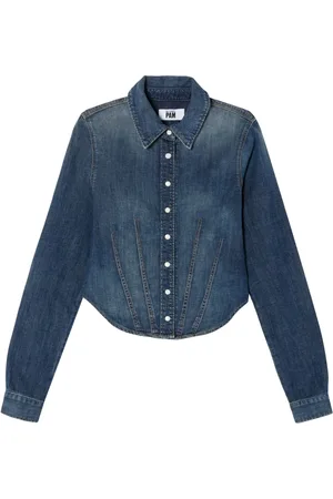 RE/DONE X Pamela Anderson chemise en jean