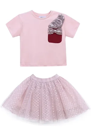 Mimi Tutu Ensemble t-shirt-jupe à sequins