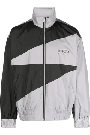 Kenzo Veste bicolore à logo imprimé