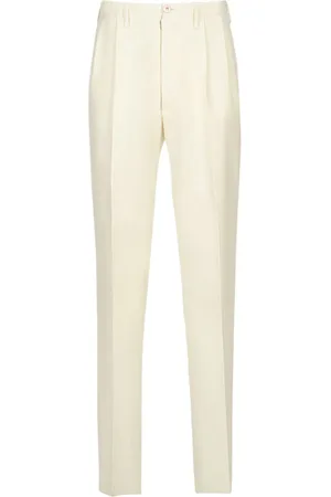 Maison Margiela Pantalon court à détails plissés