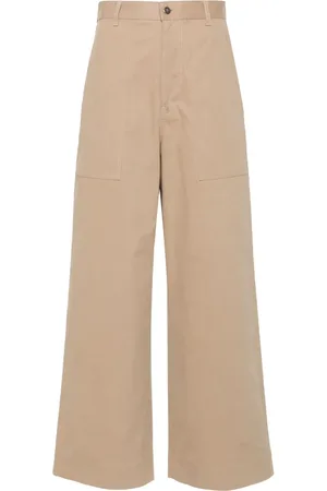 Moncler Pantalon en gabardine