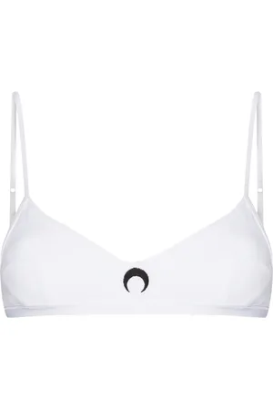Marine Serre Soutien-gorge à logo imprimé