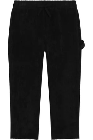Dolce & Gabbana Pantalon en coton à étiquette logo