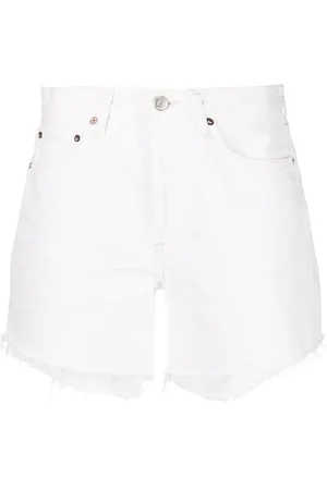 AGOLDE Short en jean Parker à taille haute