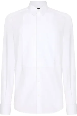 Dolce & Gabbana Chemise de smoking en coton