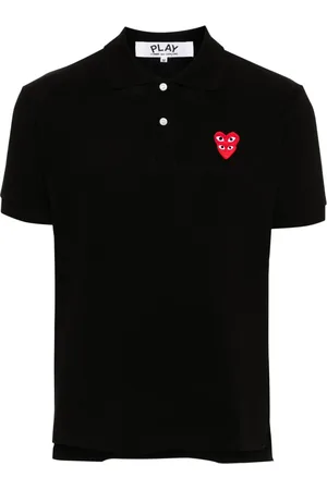 Comme des Garçons Polo à patch cœur