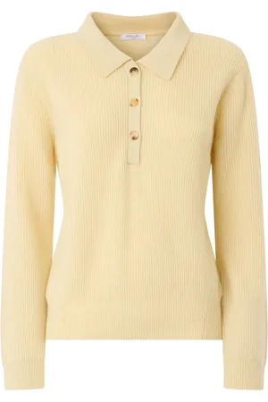 Boglioli Polo en cachemire à design nervuré