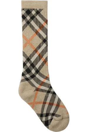 Burberry Chaussettes à carreaux