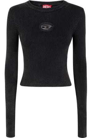 Diesel Haut en maille à design nervuré