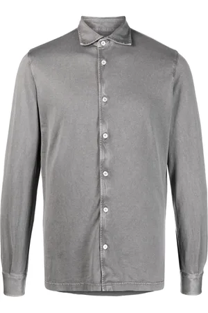 FEDELI Chemise en coton à manches longues