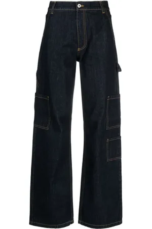 Halfboy Jean droit à taille haute