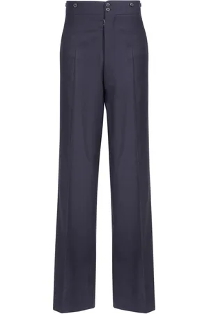 Maison Margiela Pantalon Barathea en laine