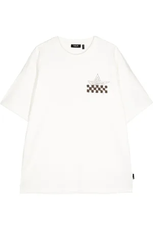 FIVE CM T-shirt en coton à imprimé graphique