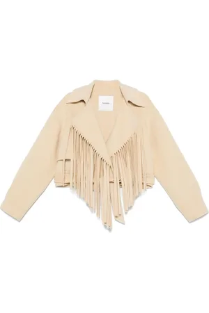 Nanushka Veste à franges