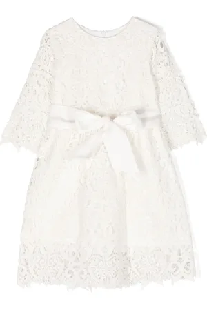 JESURUM BABY Robe en coton à dentelle