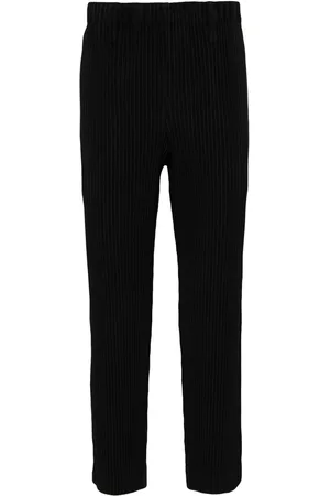Issey Miyake Pantalon fuselé plissé