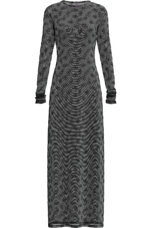MACCAPANI Robe Tere à fleurs brodées