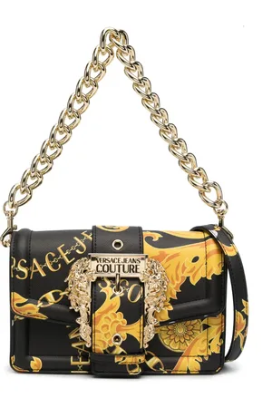VERSACE Sac à bandoulière en cuir artificiel