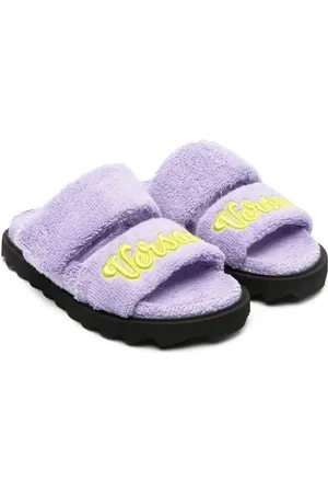 VERSACE Claquettes à patch logo