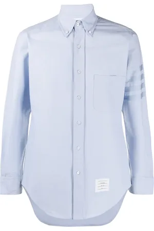Thom Browne Chemise Oxford à 4 bandes contrastantes