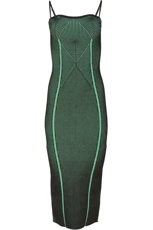 FLEUR DU MAL Robe en maille nervurée
