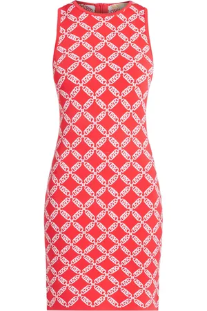 Michael Kors Robe courte sans manches à logo en jacquard