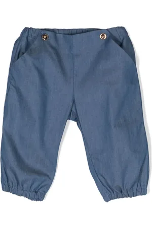 VERSACE Pantalon à détail de boutons Medusa Head