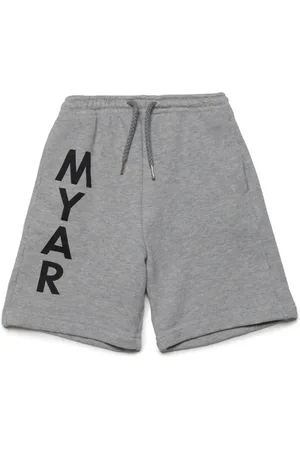MYAR Short en coton à logo imprimé