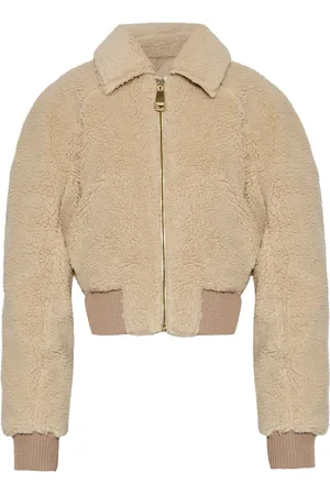Khrisjoy Veste zippée en fourrure artificielle