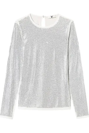 Twin-Set T-shirt à ornements en cristal