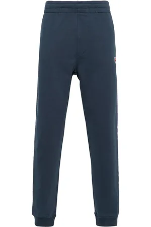Maison Kitsuné Pantalon de jogging à patch logo