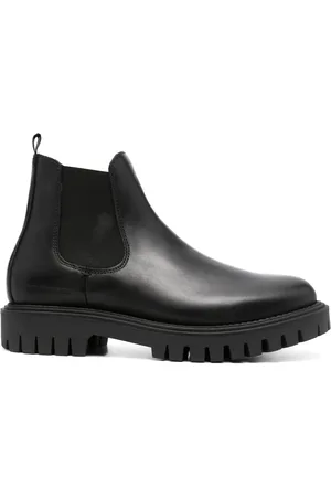 Tommy Hilfiger Bottines en cuir à bout rond